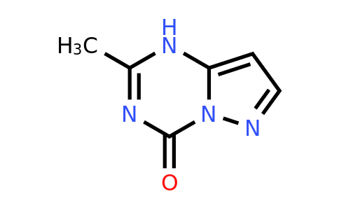 CAS 55457-17-5 | 2-methyl-1H,4H-pyrazolo[1,5-a][1,3,5]triazin-4-one