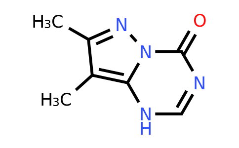 CAS 55457-42-6 | 7,8-Dimethylpyrazolo[1,5-A][1,3,5]triazin-4(1H)-one