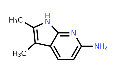 CAS 55463-65-5 | 2,3-dimethyl-1H-pyrrolo[2,3-b]pyridin-6-amine