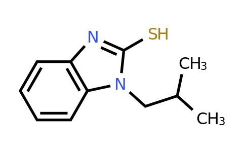 CAS 55489-14-0 | 1-(2-methylpropyl)-1H-1,3-benzodiazole-2-thiol