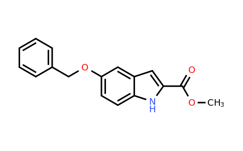 CAS 55581-41-4 | methyl 5-(benzyloxy)-1H-indole-2-carboxylate