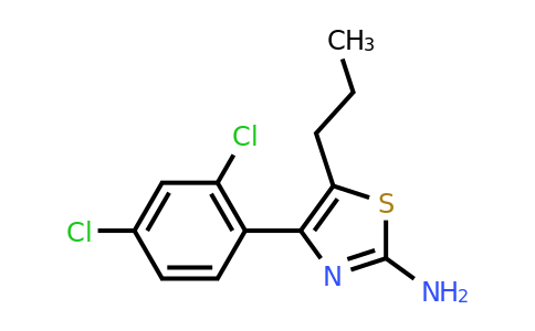 CAS 556009-97-3 | 4-(2,4-dichlorophenyl)-N-propyl-1,3-thiazol-2-amine