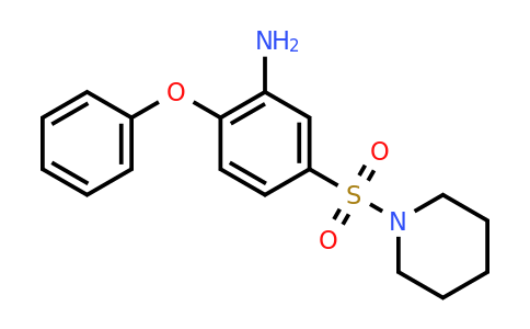CAS 556016-26-3 | 2-phenoxy-5-(piperidine-1-sulfonyl)aniline