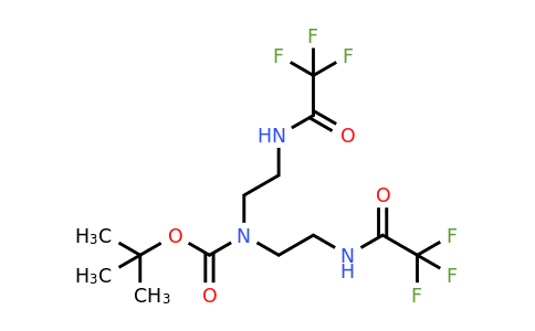 CAS 556082-00-9 | tert-butyl bis(2-(2,2,2-trifluoroacetamido)ethyl)carbamate