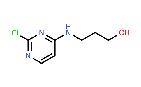 CAS 55662-19-6 | 3-((2-Chloropyrimidin-4-yl)amino)propan-1-ol