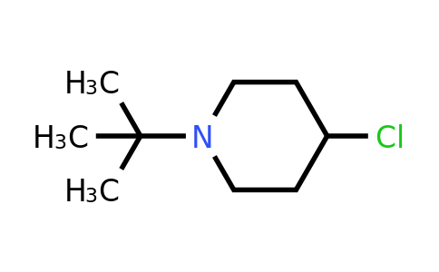 1-Tert-butyl-4-chloro-piperidine