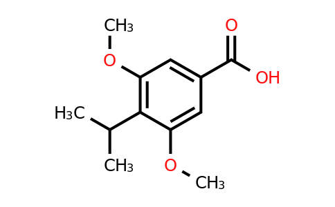 CAS 55703-81-6 | 3,5-dimethoxy-4-(propan-2-yl)benzoic acid