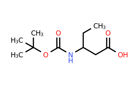 CAS 557091-78-8 | 3-Tert-butoxycarbonylamino-pentanoic acid