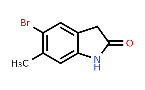 CAS 557093-46-6 | 5-Bromo-6-methylindolin-2-one