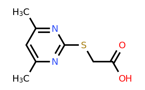 CAS 55749-30-9 | 2-((4,6-Dimethylpyrimidin-2-yl)thio)acetic acid