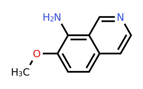 CAS 55766-74-0 | 7-methoxyisoquinolin-8-amine
