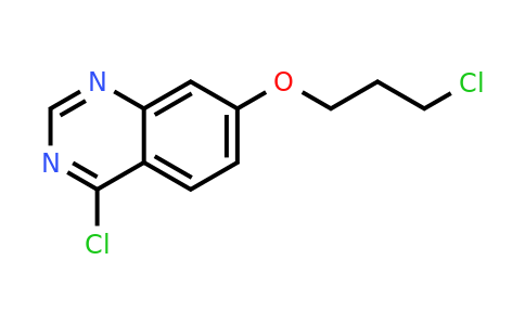 CAS 557770-90-8 | 4-Chloro-7-(3-chloro-propoxy)-quinazoline