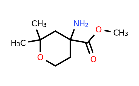 CAS 55795-83-0 | methyl 4-amino-2,2-dimethyloxane-4-carboxylate