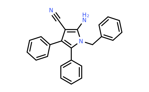 CAS 55817-67-9 | 2-Amino-1-benzyl-4,5-diphenyl-1H-pyrrole-3-carbonitrile