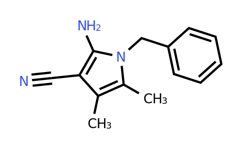 CAS 55817-72-6 | 2-amino-1-benzyl-4,5-dimethyl-1H-pyrrole-3-carbonitrile