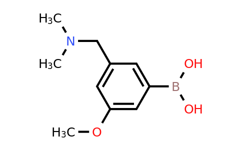 CAS 558469-73-1 | (3-((Dimethylamino)methyl)-5-methoxyphenyl)boronic acid