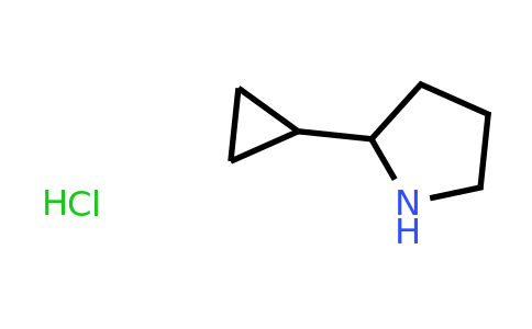 CAS 558478-81-2 | 2-Cyclopropyl-pyrrolidine hydrochloride
