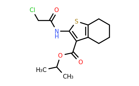 CAS 560080-98-0 | propan-2-yl 2-(2-chloroacetamido)-4,5,6,7-tetrahydro-1-benzothiophene-3-carboxylate