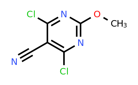 CAS 56032-15-6 | 4,6-Dichloro-2-methoxypyrimidine-5-carbonitrile