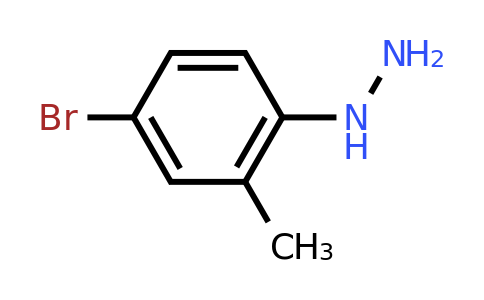 CAS 56056-25-8 | (4-Bromo-2-methylphenyl)hydrazine