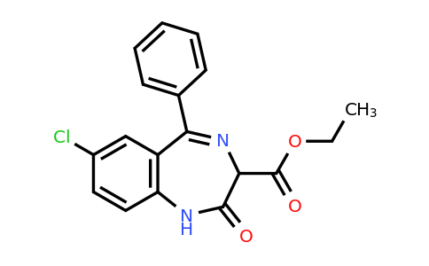 CAS 5606-55-3 | (Z)-ethyl 7-chloro-2,3-dihydro-2-oxo-5-phenyl-1H-benzo[e][1,4]diazepine-3-carboxylate