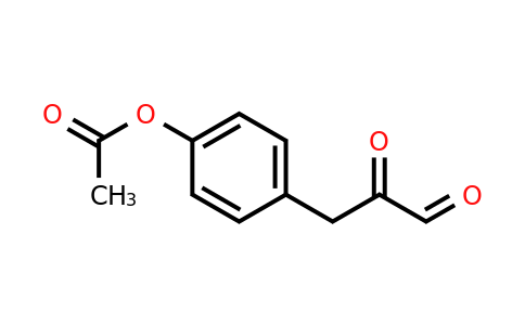 CAS 56071-70-6 | 3-(4-Acetoxyphenyl)-2-oxopropanal