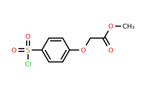 CAS 56077-78-2 | Methyl 2-(4-(chlorosulfonyl)phenoxy)acetate