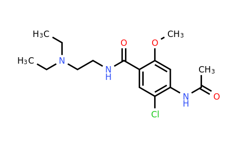 CAS 5608-13-9 | 4-Acetamido-5-chloro-N-(2-(diethylamino)ethyl)-2-methoxybenzamide