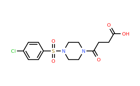 CAS 560995-22-4 | 4-[4-(4-chlorobenzenesulfonyl)piperazin-1-yl]-4-oxobutanoic acid
