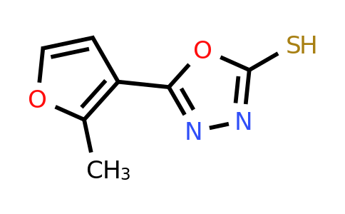 CAS 560995-28-0 | 5-(2-methylfuran-3-yl)-1,3,4-oxadiazole-2-thiol