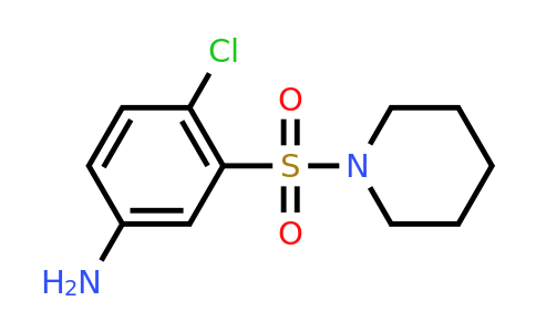 CAS 560995-29-1 | 4-chloro-3-(piperidine-1-sulfonyl)aniline