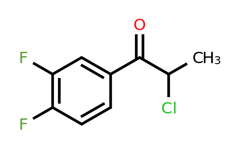 CAS 561009-02-7 | 2-chloro-1-(3,4-difluorophenyl)propan-1-one