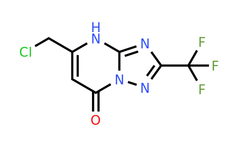 CAS 561009-04-9 | 5-(chloromethyl)-2-(trifluoromethyl)-4H,7H-[1,2,4]triazolo[1,5-a]pyrimidin-7-one