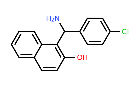 CAS 561052-56-0 | 1-(Amino(4-chlorophenyl)methyl)naphthalen-2-ol