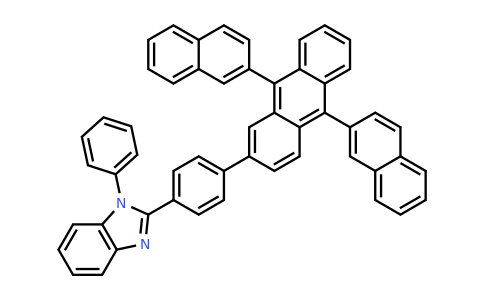 CAS 561064-11-7 | 2-(4-(9,10-Di(naphthalen-2-yl)anthracen-2-yl)phenyl)-1-phenyl-1H-benzo[d]imidazole