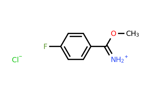 CAS 56108-05-5 | (4-Fluorophenyl)(methoxy)methaniminium chloride