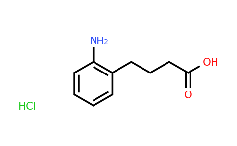 4-(2-Aminophenyl)butanoic acid hydrochloride