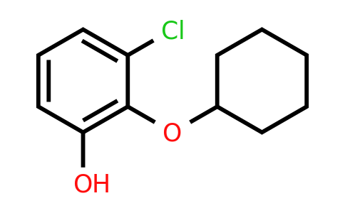 CAS 56207-41-1 | 3-Chloro-2-(cyclohexyloxy)phenol