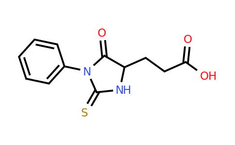 CAS 5624-27-1 | 3-(5-Oxo-1-phenyl-2-thioxoimidazolidin-4-yl)propanoic acid