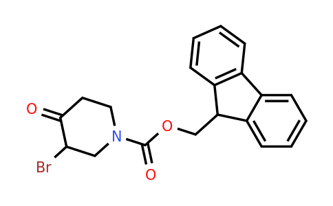 CAS 562827-16-1 | 9H-fluoren-9-ylmethyl 3-bromo-4-oxopiperidine-1-carboxylate