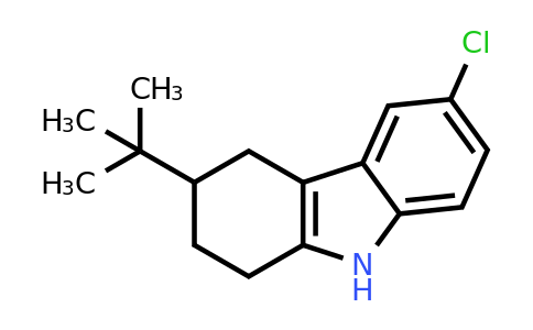CAS 563539-31-1 | 3-tert-butyl-6-chloro-2,3,4,9-tetrahydro-1H-carbazole