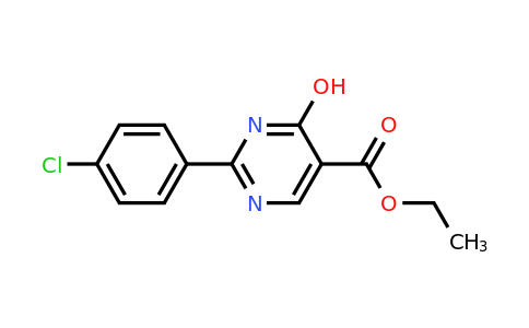 CAS 56406-33-8 | Ethyl 2-(4-chlorophenyl)-4-hydroxypyrimidine-5-carboxylate