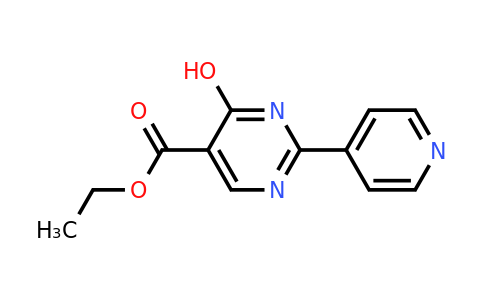 CAS 56406-44-1 | Ethyl 4-hydroxy-2-(pyridin-4-yl)pyrimidine-5-carboxylate