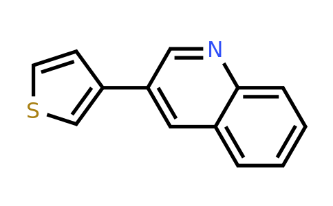 CAS 56421-85-3 | 3-(Thiophen-3-yl)quinoline