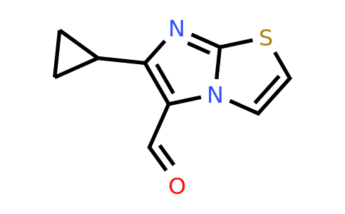 CAS 564443-30-7 | 6-cyclopropylimidazo[2,1-b][1,3]thiazole-5-carbaldehyde
