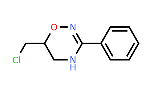 CAS 56493-89-1 | 6-(Chloromethyl)-3-phenyl-5,6-dihydro-4H-1,2,4-oxadiazine