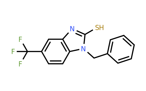 CAS 565165-39-1 | 1-benzyl-5-(trifluoromethyl)-1H-1,3-benzodiazole-2-thiol