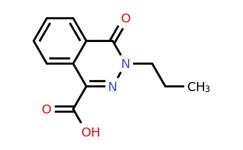 CAS 565165-40-4 | 4-oxo-3-propyl-3,4-dihydrophthalazine-1-carboxylic acid