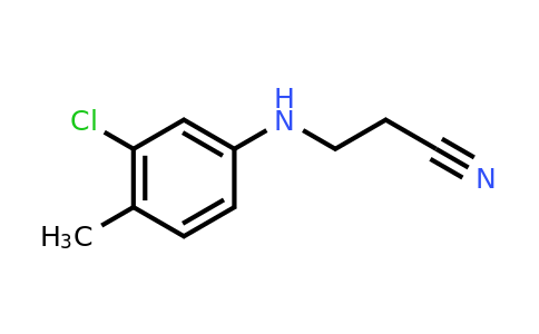 CAS 565166-65-6 | 3-[(3-chloro-4-methylphenyl)amino]propanenitrile