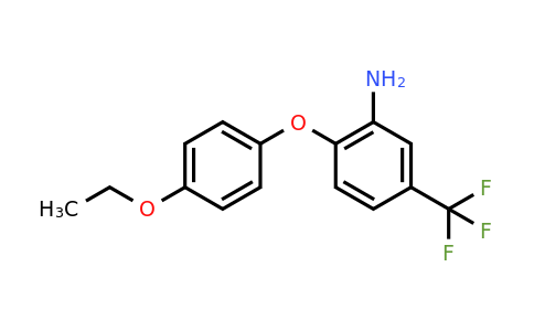 CAS 565166-66-7 | 2-(4-Ethoxyphenoxy)-5-(trifluoromethyl)aniline